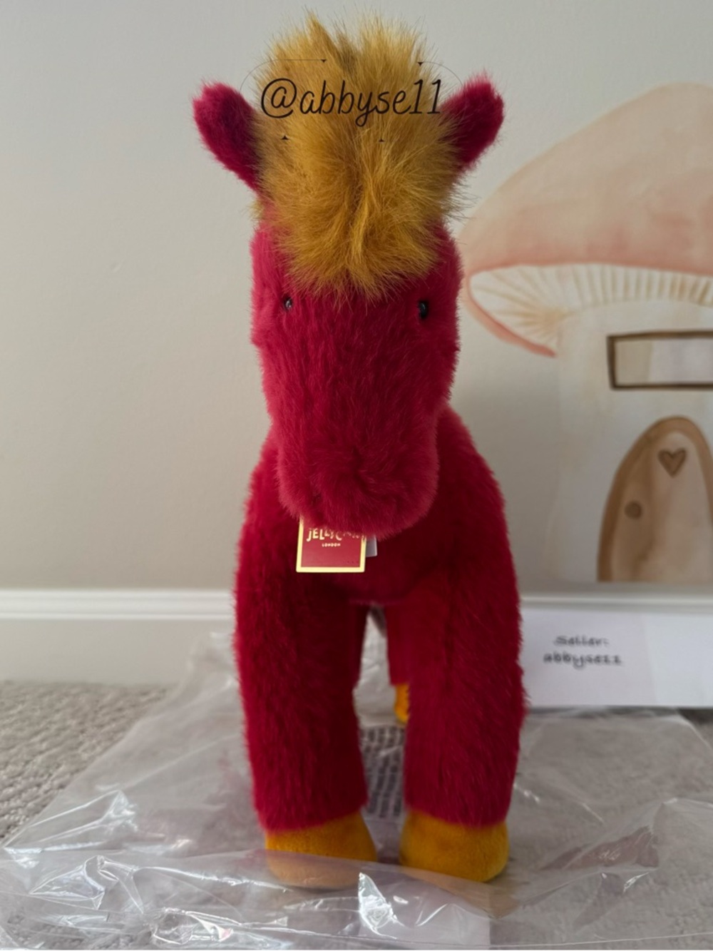 Jellycat Festival Horse - Authentic - Brand New With Tags - Fast Ship